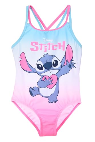 Bañador de Stitch para niña de 3 a 12 años en tejido elástico para playa