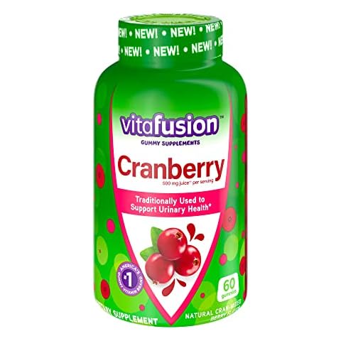Vitafusion Cranberry Gummies, 500mg per Serving, 60ct Cover
