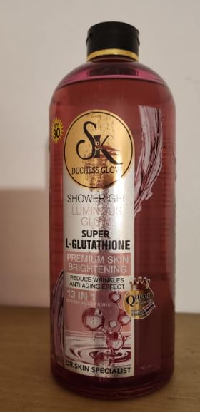 SK DUCHESS 13in1 L-GLUTATHIONE LUMINOUS GLOW SHOWER GEL SPF30 :  Amazon.co.uk: Beauty
