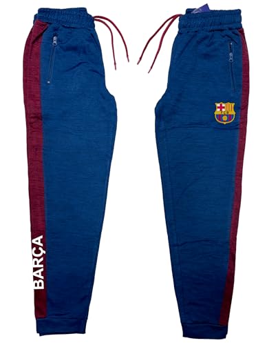 Icon Sports Men's Barcelona Joggers - Casual Sweatpants, Licensed Barcelona Track Pants with Zipper Pockets2