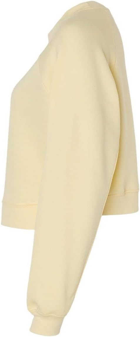 Ladies' Raglan Pullover Fleece - FRENCH VANILLA - M - Image 3