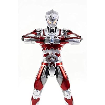 threezero Ultraman Ace (Anime Edition) 1:6 Scale Action Figure, Multicolor