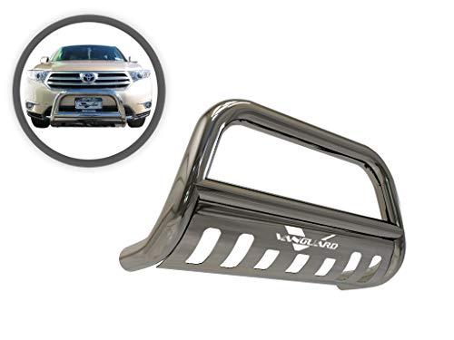 VANGUARD VGUBG-0889SS Stainless Steel Classic Bull Bar | Compatible with