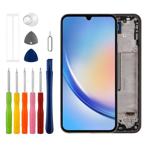 Résoudre Écran Noir Samsung A34 Changement Bloc Vitre Tactile