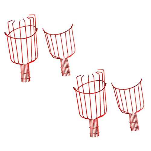 Gogogmee Fruits Picker Baskets Set 2pcs No Handle for Persimmon Household Farm Tools Easy to Install Operate
