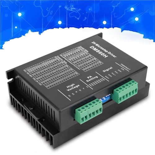 DM860H 2 phase stepper driver contre les pertes de pas et vibrations Nema34
