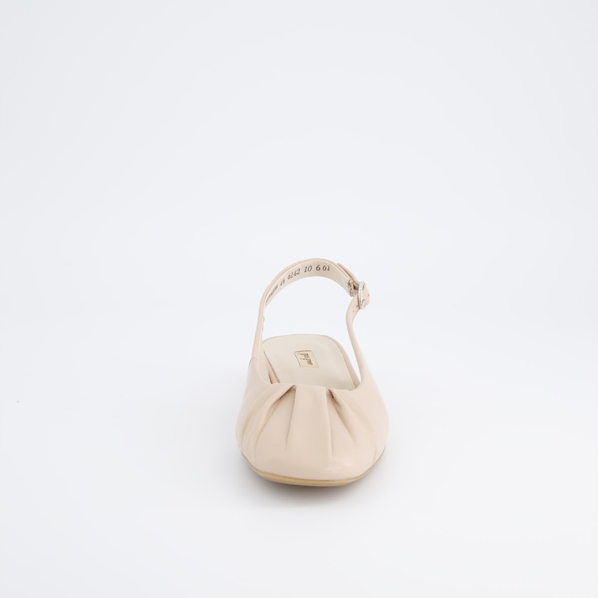 Paul Green Damen - Peeptoes & Slingpumps 6142-007 in beige Glattleder