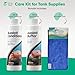 Axolotl Care Kit- Axolotl Conditioner 250ml & Buffer 250ml Including Trinity Treats Microfiber Cleaning Cloth, Axolotl Care Kit for Tank Supplies & Accessories for Healthy Water in Aquarium or Tank