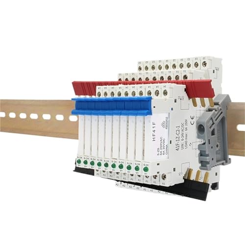 Module de relais 24V rail DIN optocoupleur interface mince pour automates industriels