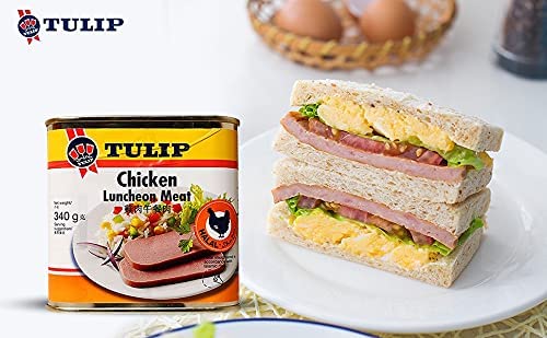 Image of Tulip Chicken Luncheon Meat,Halal, Net Weight 340 g, Product of Denmark (Pack of 2)