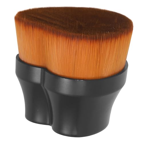 Healvian Brocha Base Maquillaje Forma Suave y Duradera para Mujer Pincel Facial Multiuso para Base y para Maquillaje de Viaje