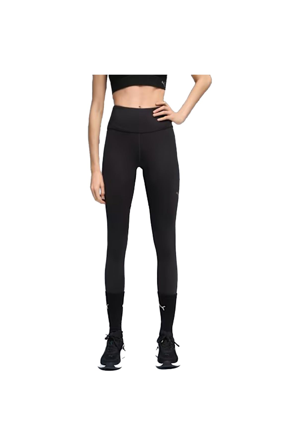 PUMA Damskie legginsy treningowe SHAPE High-Waist L, czarne