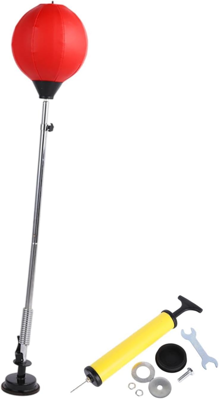 Punching Bag with Stand Speed Bag Fitness Home, MMA Punch Practice,Sports Target Exercise Kids Adults Boxing Reaction Ball