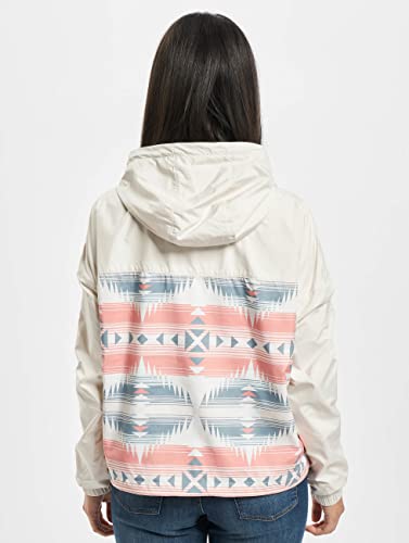 Urban Classics Tb3662-ladies Extended Shoulder Pull Over Jacket dames Windbreaker - Afbeelding 3