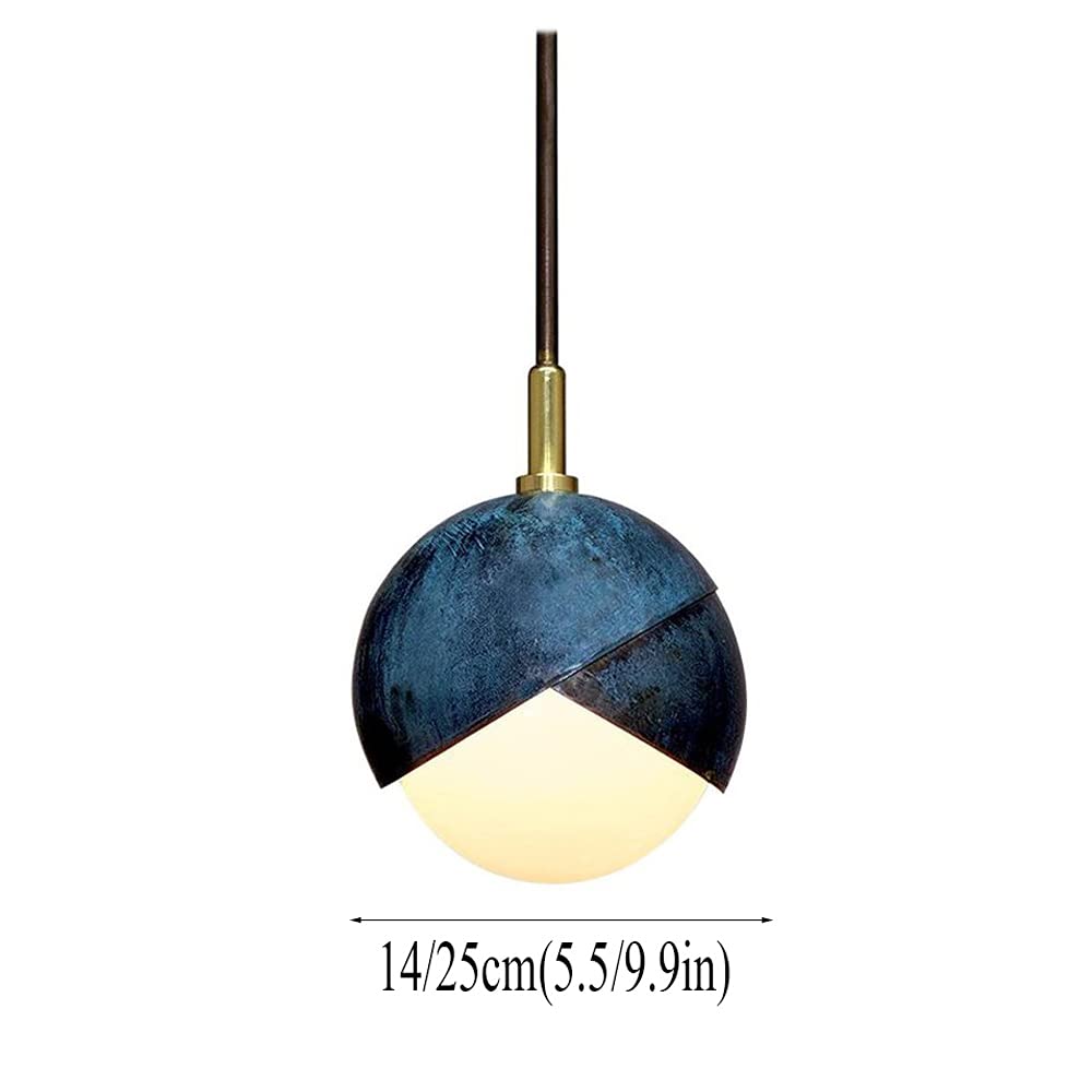 Lámpara colgante de Hierro de Un Solo cabezal, Estilo nórdico, Creativa, para cocina, Sala de estar, dormitorio, iluminación Interior, Ajustable, E27