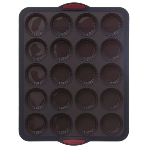 Five Moule maxi Silitop 20 tartelettes gris