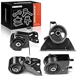 A-Premium 4PCS Engine Motor Mount and Transmission Mount Set Compatible with Mazda Protege 1999-2003, Protege5 2002-2003, L4 1.8L 2.0L, Automatic Transmission, Replace# B25D39050C, B25E39070D