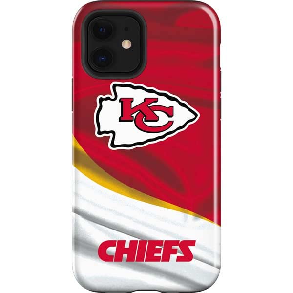 Skinit Impact Phone Case Compatible with iPhone 12 - Officially Licensed NFL Kansas City Chiefs Design