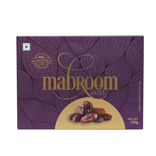 Image of KHARAWALA's Mabroom Dates 500gms | Fresh & Authentic dry Dates