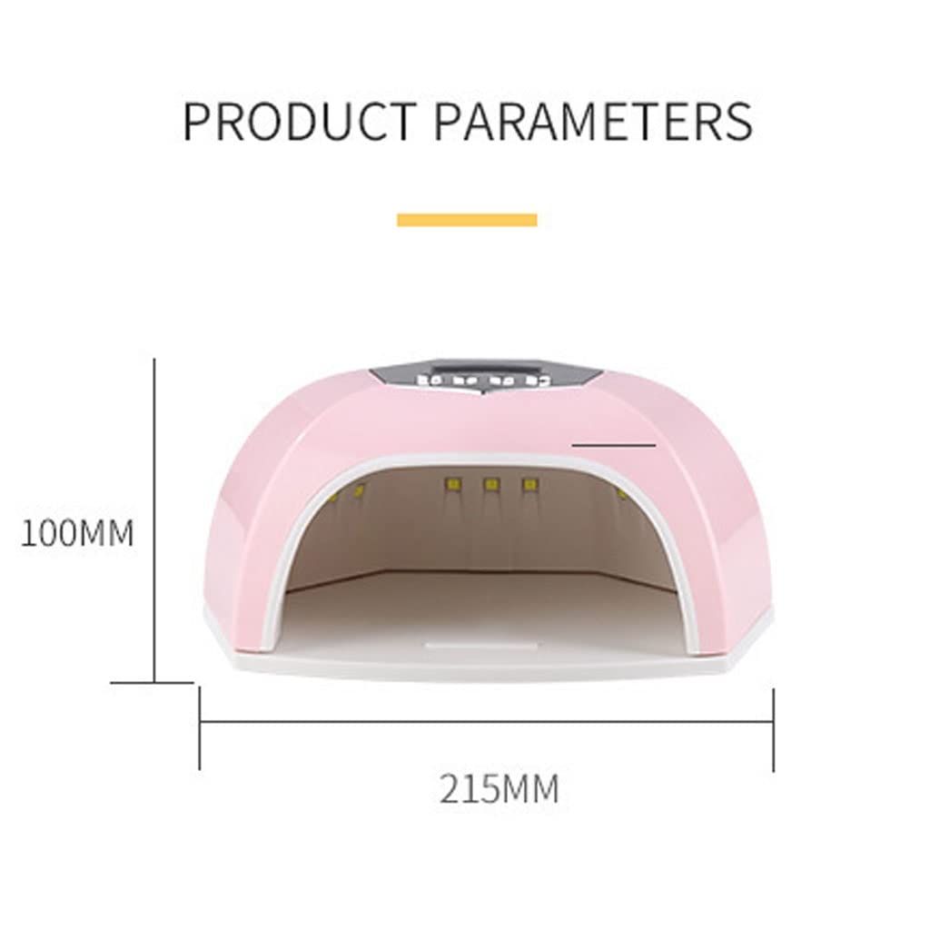 Secadora de Uñas Máquina de fototerapia de uñas - secador de uñas de curado rápido de 168W - 42pcs fuente de doble luz LED Beads de la lámpara - lámpara de manicura inteligente Lampara Uñas Para Manic