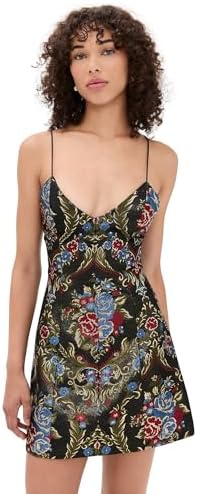 alice + olivia Women's Tayla Structured Lanturn Mini Dress