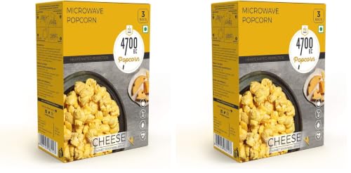 Image of 4700BC Popcorn, Microwave Bag, Cheese, 282g (Pack of 6)