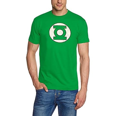 Coole-Fun-T-Shirts Superhero Sale Flash, Superman, Batman, Green Lantern T-shirt Justice League Superheroes S M L XL XXL Green green Size:Large Cover