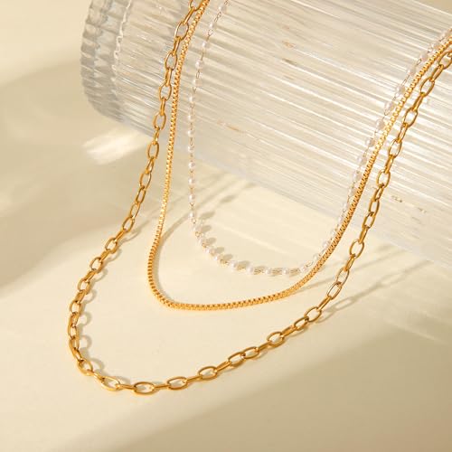 Bijoux de mode faits main : collier multicouches d'exception étanche - 3