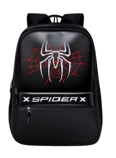 Spider Graphic School Bag for Boys | 30L Laptop Backpack-image-6