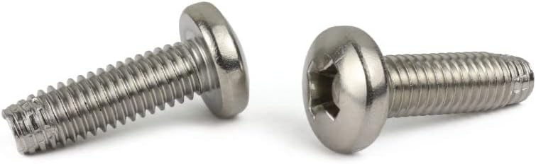 6-32 x 5/16" Type F Thread Cutting Screws/Phillips/Pan Head / 18-8 Stainless Steel / 5,000 Pc. Carton