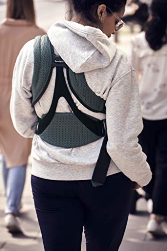 Image of BabyBjorn Baby Carrier Free, 3D mesh, Sage Green