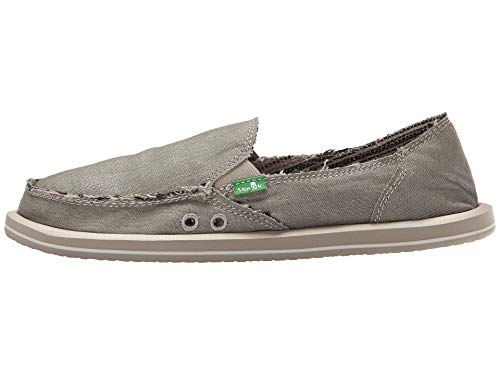 Image of Sanuk Womens Donna Soft Top Hemp Loafers | Womens Shoes | Slip On Shoes for Women | Women's Slip-on Loafers | Memory Foam Footbed