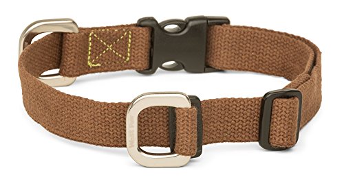 West Paw Strolls Dog Collar with Hemp, Large,...