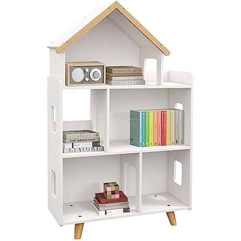 ZONEKIZ 3 Tier Kids Toy Storage Shelf Cover