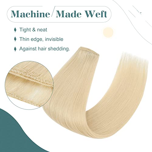 Aggiungi capelli clip naturale estensione capelli