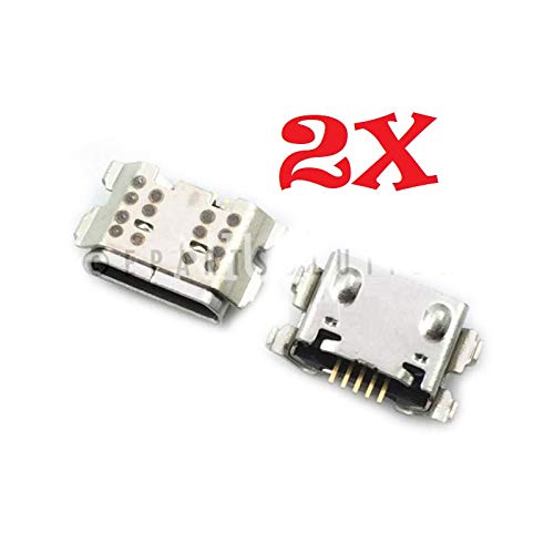 ePartSolution 2X Replacement for Samsung Galaxy A03 Core SM-A032F A032 Micro USB Charger Charging Port Dock Connector USB Port USA (2pcs)