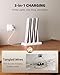 EZVALO 6-Pack Under Cabinet Lighting with Charging Station, 2000mAh Rechargeable Wireless Motion Sensor Lights, 3 Color Temps, Dimmable, Timer, Magnetic, with Remote Control for Kitchen, Closet, Stair