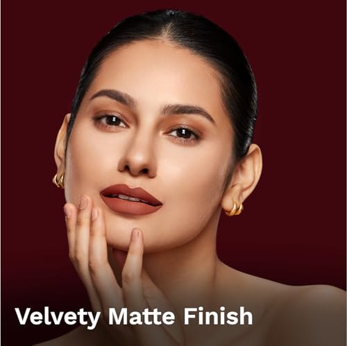 Image of Pilgrim Matte Bullet Lipstick Intense Colour Transferproof & Smudgeproof Nude Kiss -31