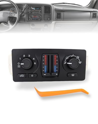 599-210XD Climate Control Module AC Heater HVAC Control Panel for 2003-2007 Chevy Silverado GMC Sierra 1500 2500 3500 Tahoe Suburban Avalanche Trailblazer Yukon XL Envoy Escalade