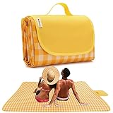 K Y KANGYUN Picnic Blanket | Beach Mat|Picnic Blanket for Indoor and Outdoor, 80" x 57" Sandproof Wa
