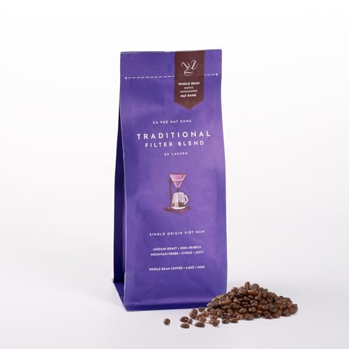 TRADITIONAL FILTER BLEND - Vietnamese Whole Bean Coffee (8.8 oz / 250g