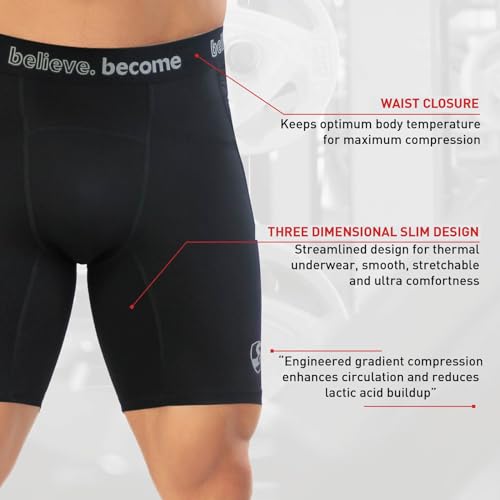 Image of SG Men's and Boy's Shorts Xtreme Compression - Elevate Your Fitness Performance Best for Gym, Running, Jogging, Fitness & Workout