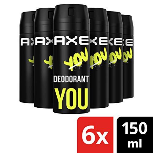 Axe Desodorante para Hombre Bodyspray You 150ml - Pack de 6 - Imagen 3