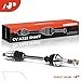 A-Premium CV Axle Shaft Assembly Compatible with Can-Am Outlander 450 570, Outlander Max 450 570 2017-2021, Outlander L MAX 450 2015-2016, Rear Left Driver Side, Replace# 705501898, 705502476