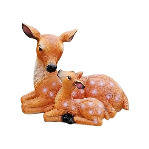 Statue de biche originale pour jardin et décoration cour - 2