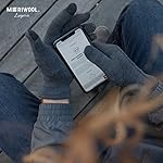 MERIWOOL Merino Wool Glove Liners - Touchscreen Compatible - Image 4