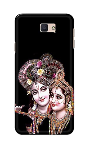 Image of PRINTFIDAA� Printed Hard Back Cover Case for Samsung On Nxt | Samsung J7 Prime | J7 Prime 2 | On7 Prime | On7 (2016) Back Cover (Radha Krishna) -2808