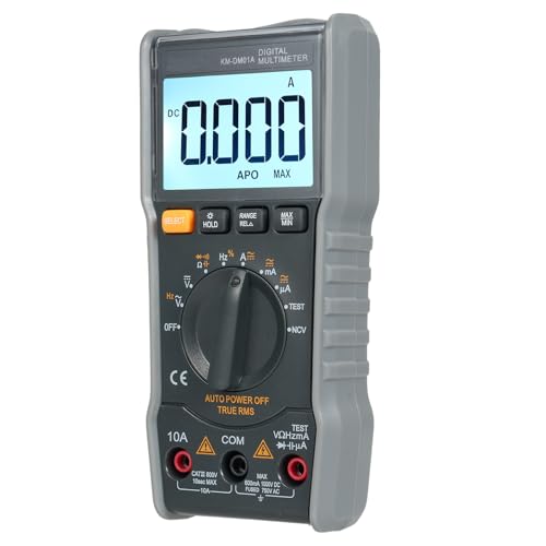 Multimètre numérique intelligent KM DM01A avec affichage rétro-éclairé précis