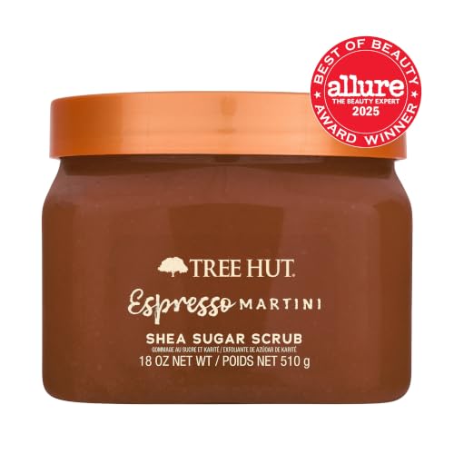 Image of Tree Hut Espresso Martini Body Scrub, Exfoliating Sugar Scrub, Vegan, 18 Oz
