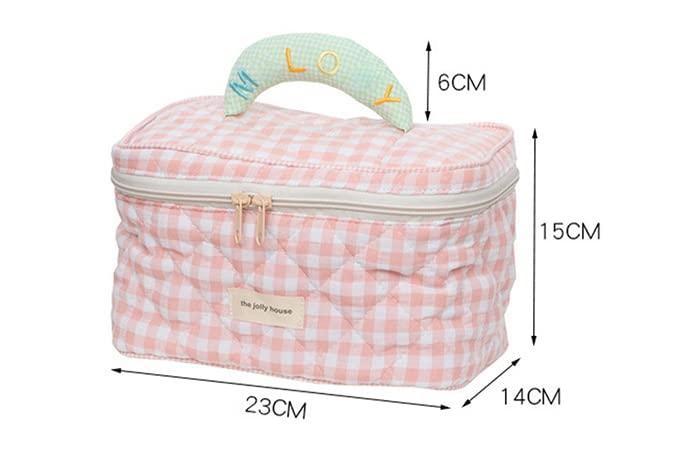 Miniatura 4 de Bolsa de cosméticos kawaii linda bolsa de maquillaje Y2K, accesorios Y2K, bolsa de maquillaje estética, bolsa de cosméticos Y2K para bolso (verde)